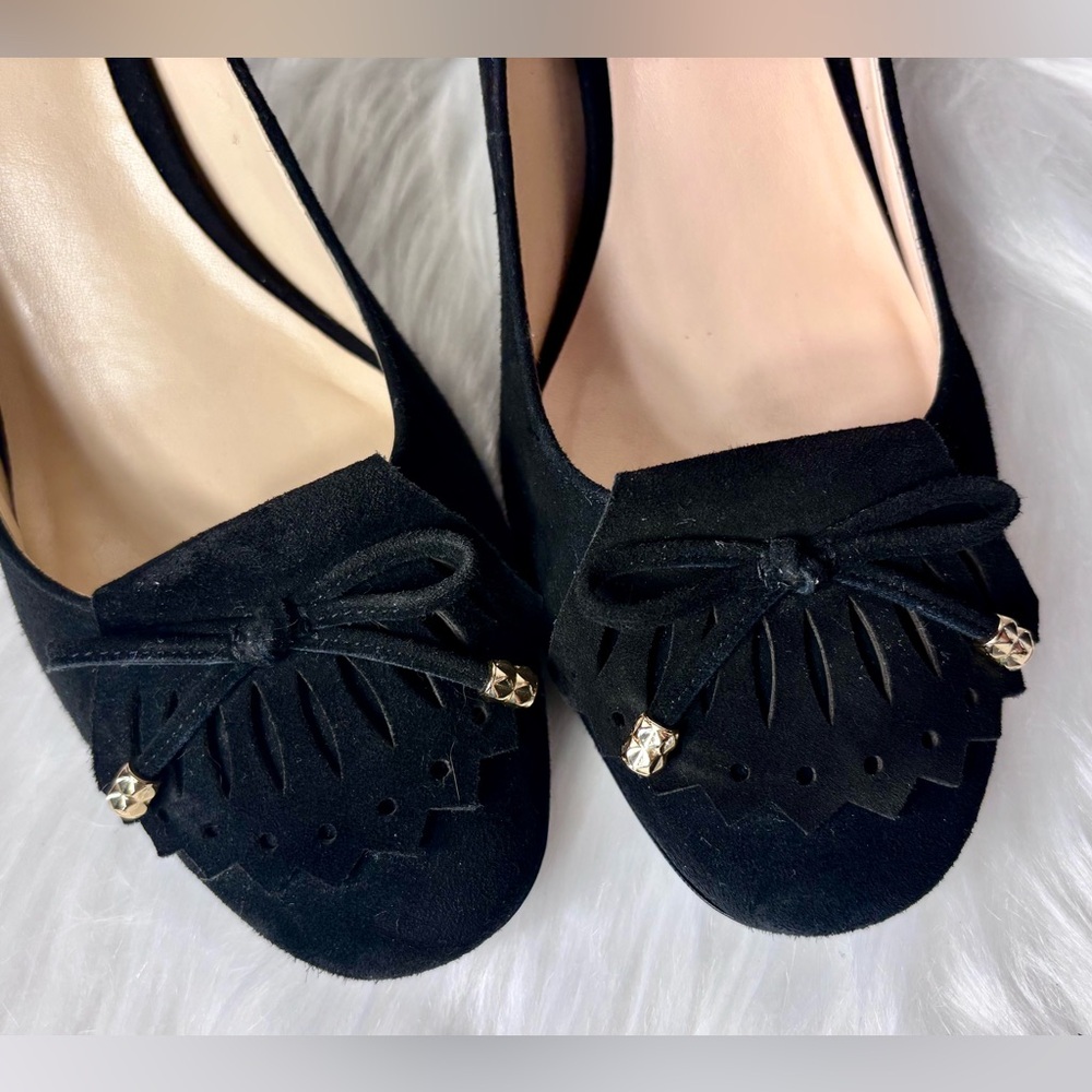 KARL LAGERFELD Suede Kiltie Loafers - Picture 5 of 10